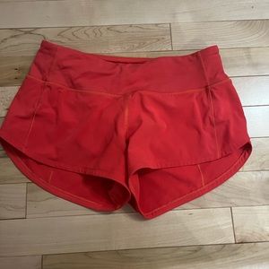 Lululemon Speed Up shorts 2.5” size 2.